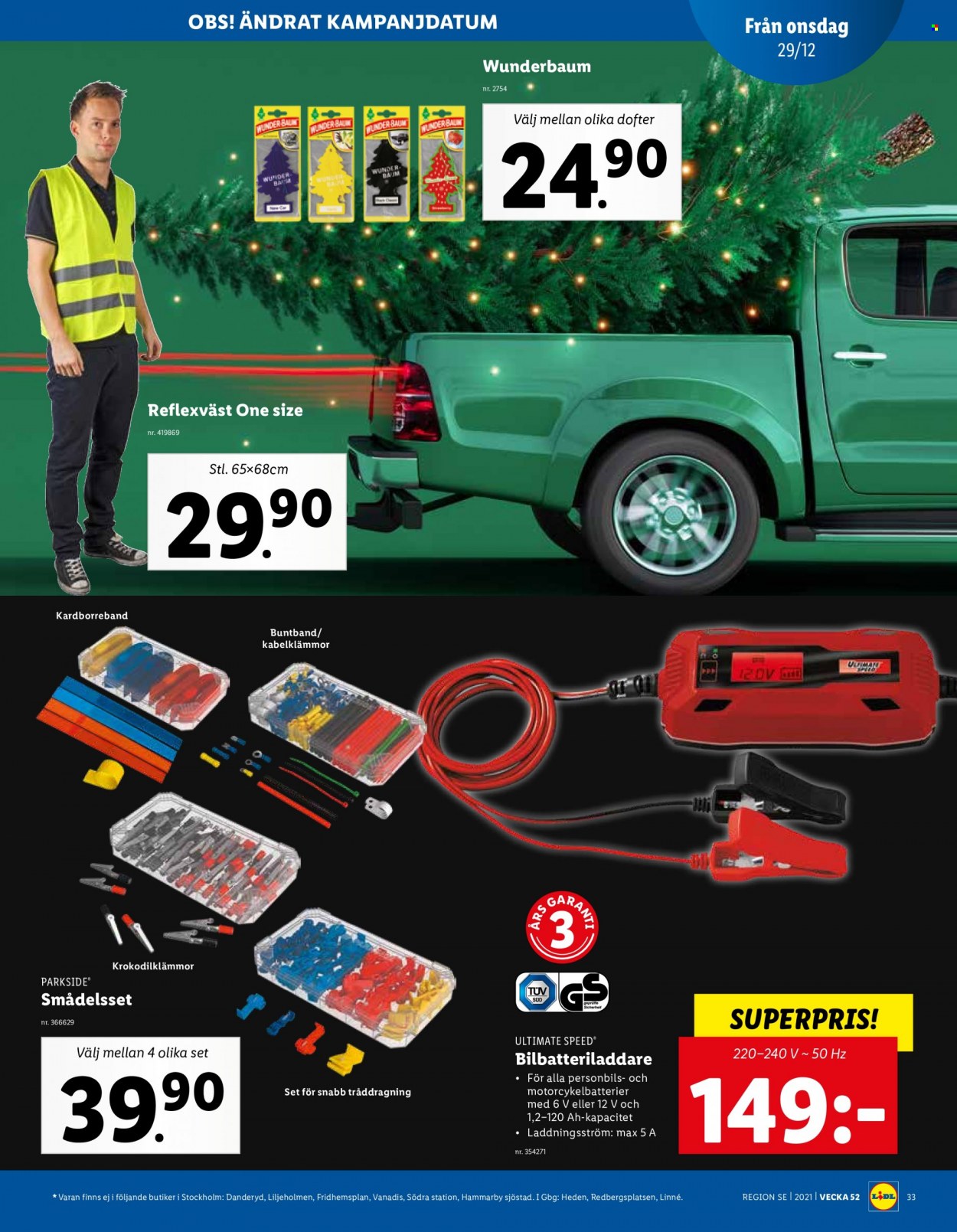 Lidl reklamblad - 27/12 2021 - 2/1 2022. Sida 33