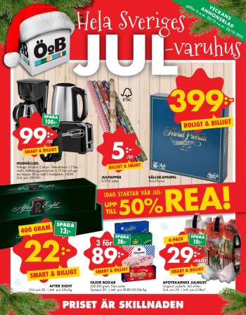 ÖoB reklamblad - 20/12 2021 - 26/12 2021.