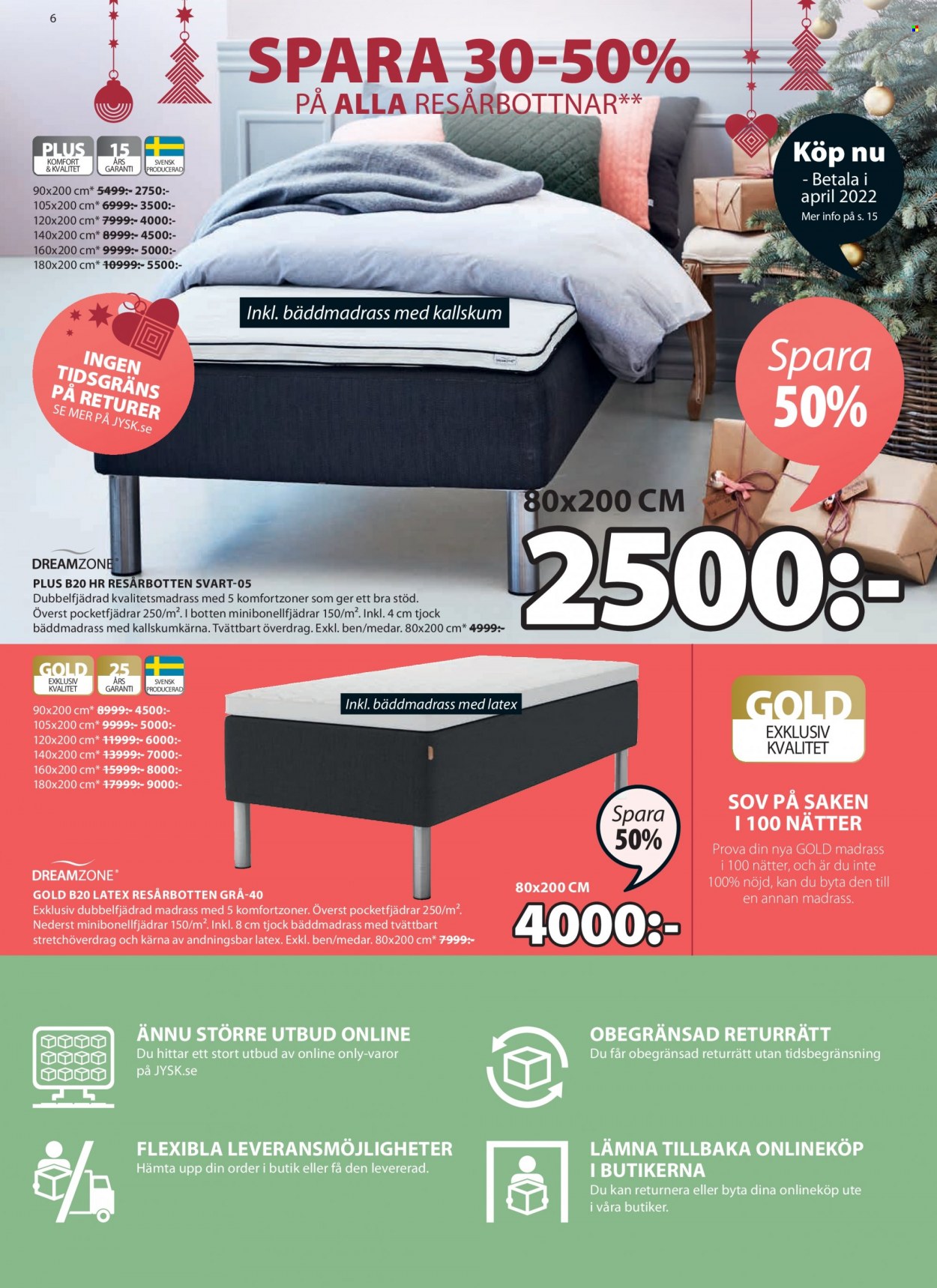 JYSK reklamblad - 20/12 2021 - 24/12 2021. Sida 6