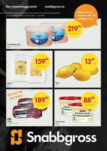 Axfood Snabbgross reklamblad - 20/12 2021 - 2/1 2022.