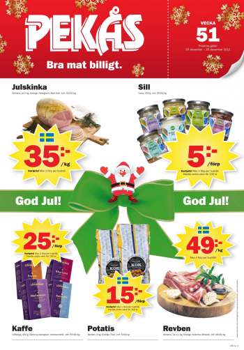 Pekås reklamblad - 20/12 2021 - 26/12 2021.