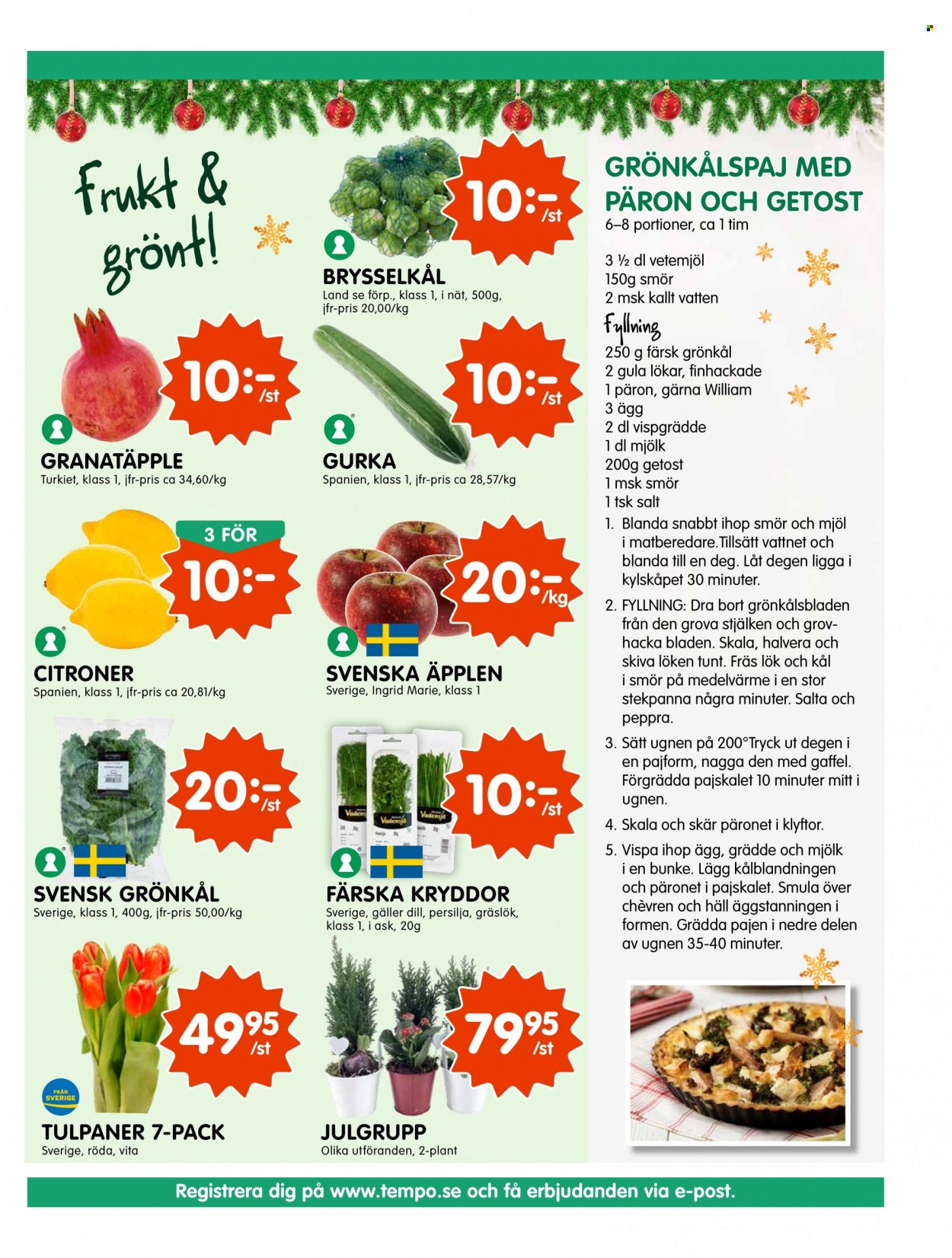 Tempo reklamblad - 20/12 2021 - 26/12 2021. Sida 3