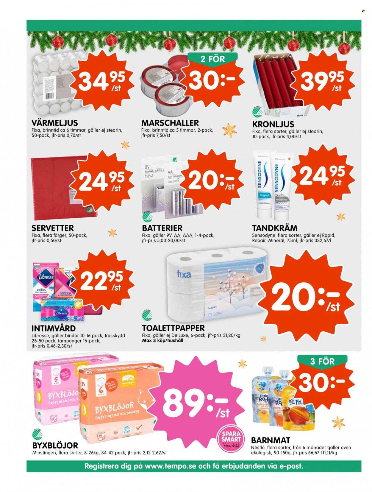 Tempo reklamblad - 20/12 2021 - 26/12 2021. Sida 6