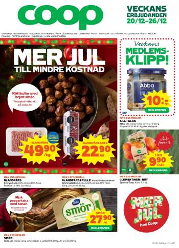 Coop reklamblad - 20/12 2021 - 26/12 2021.