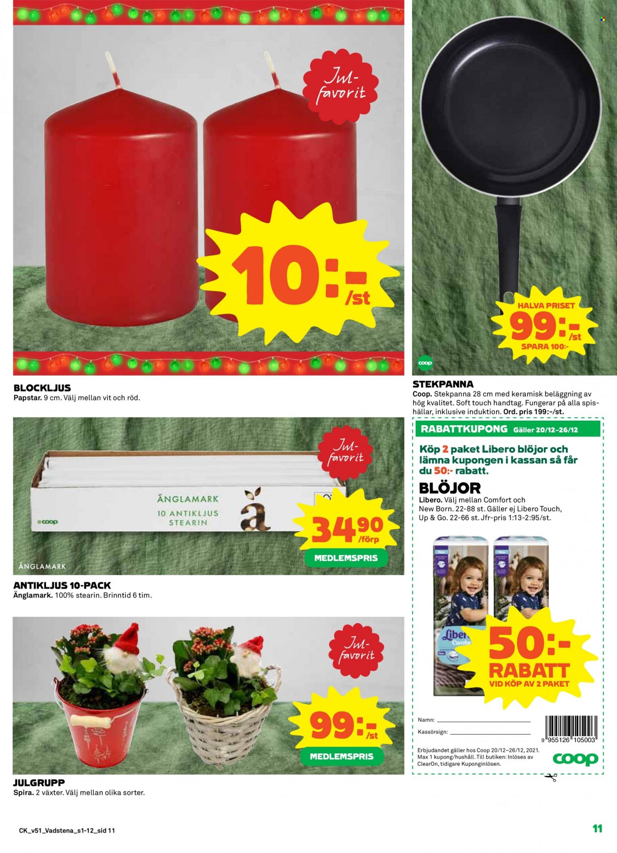 Coop reklamblad - 20/12 2021 - 26/12 2021. Sida 11
