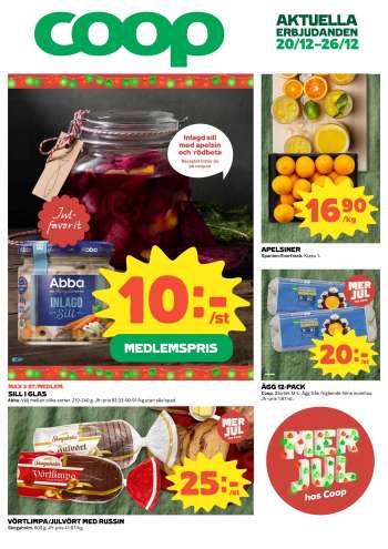 Coop reklamblad - 20/12 2021 - 26/12 2021.