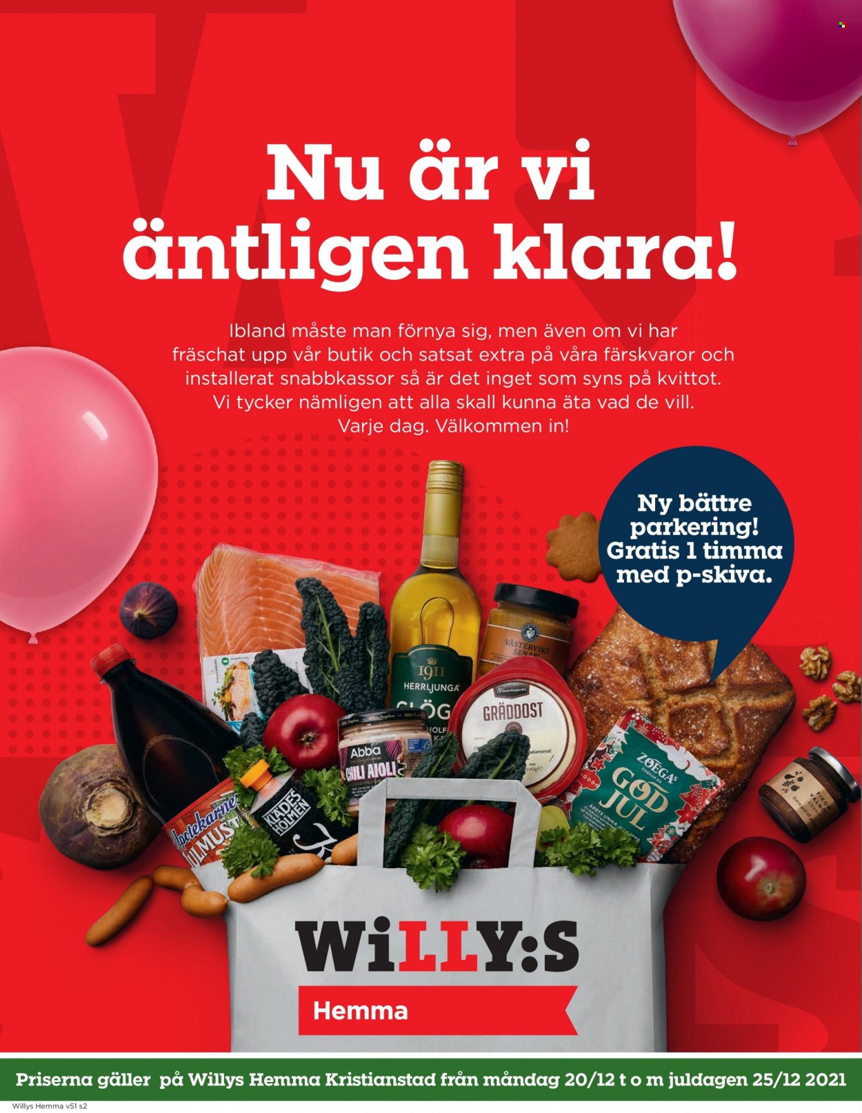 Willys reklamblad - 20/12 2021 - 25/12 2021. Sida 2