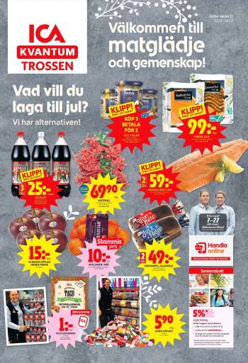 ICA reklamblad - 20/12 2021 - 26/12 2021.