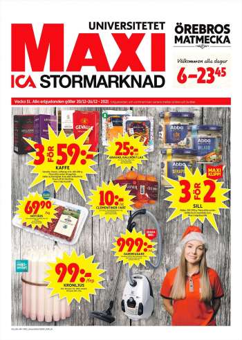 ICA reklamblad - 20/12 2021 - 26/12 2021.