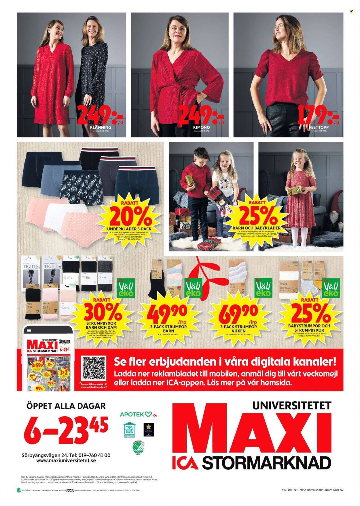 ICA reklamblad - 20/12 2021 - 26/12 2021. Sida 22