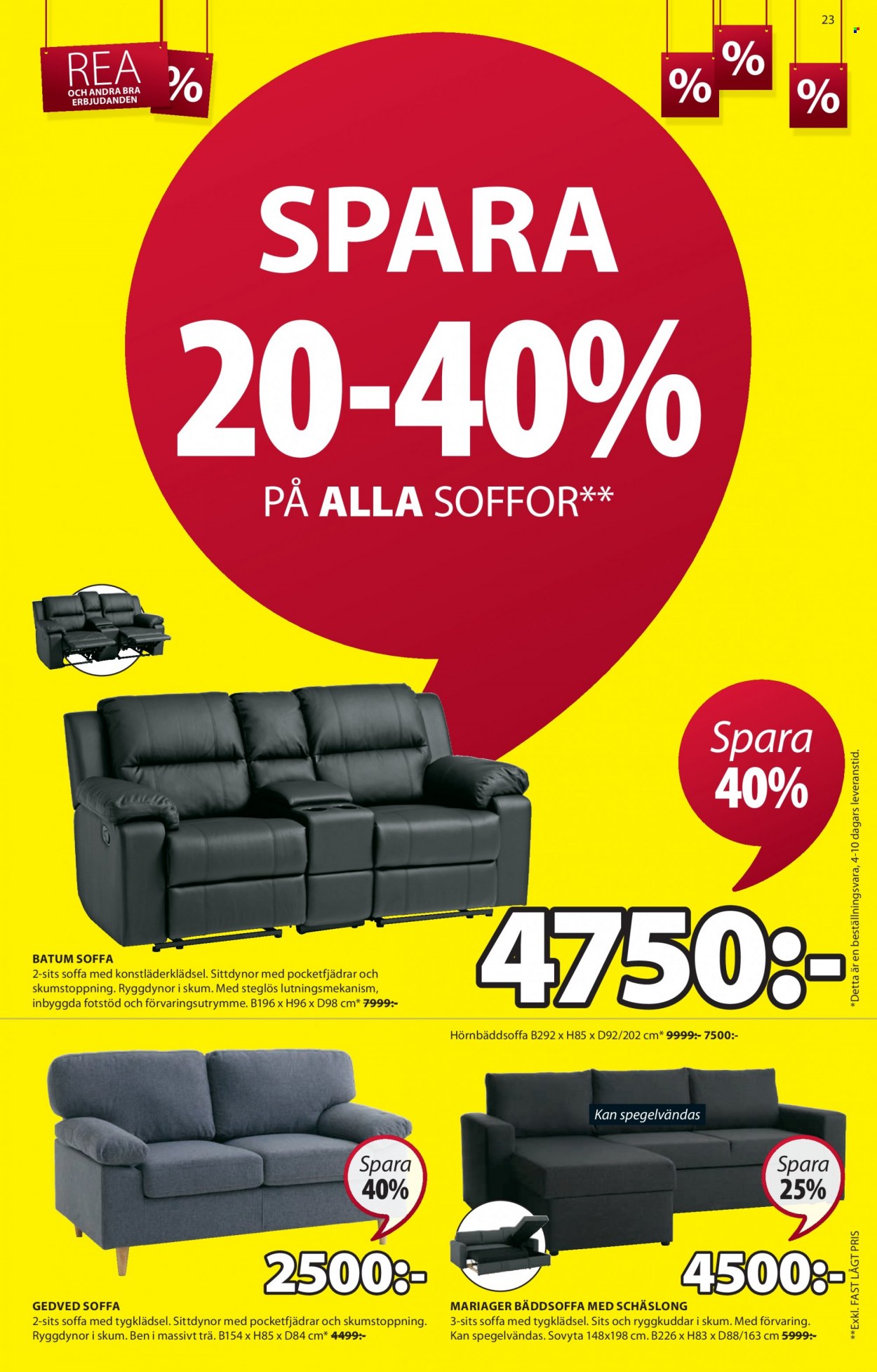 JYSK reklamblad - 25/12 2021 - 9/1 2022. Sida 23