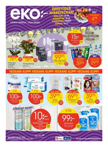 EKO reklamblad - 27/12 2021 - 2/1 2022.