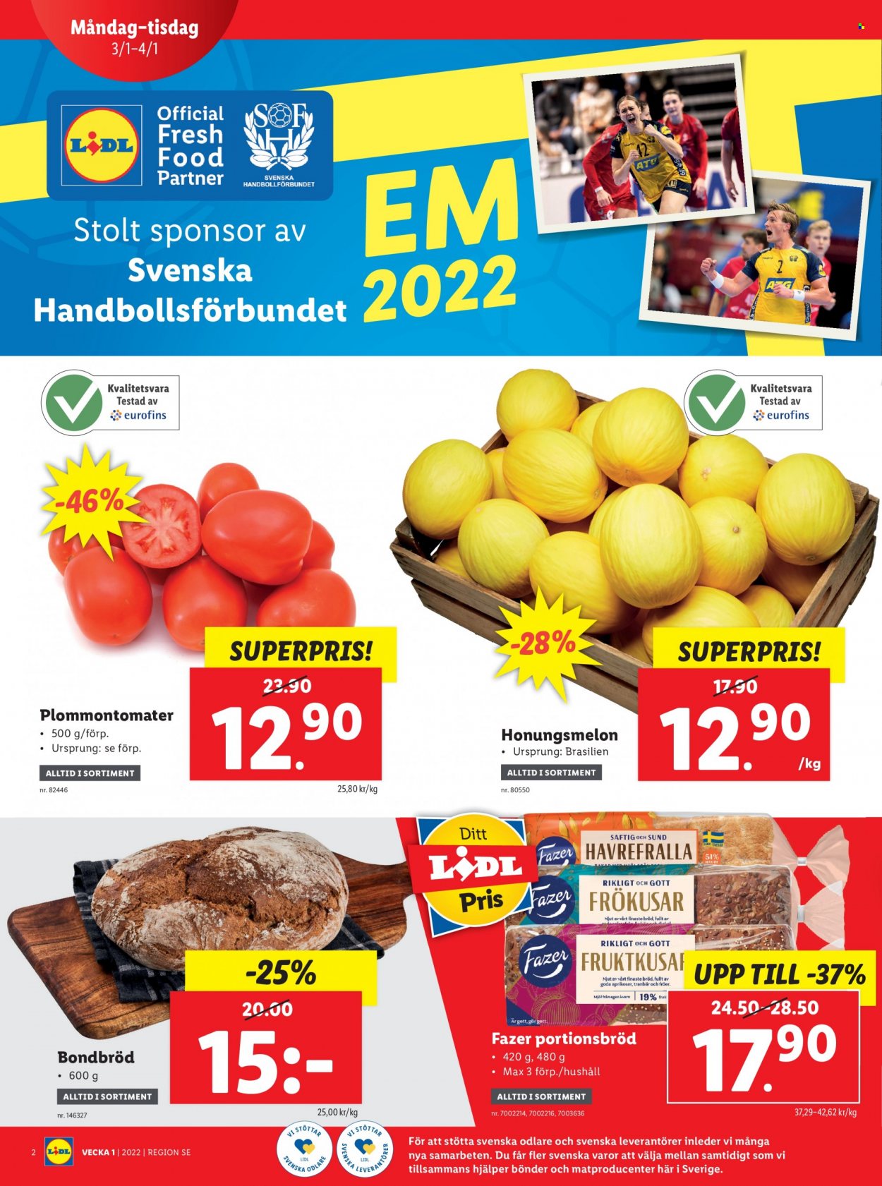 Lidl reklamblad - 3/1 2022 - 9/1 2022. Sida 2