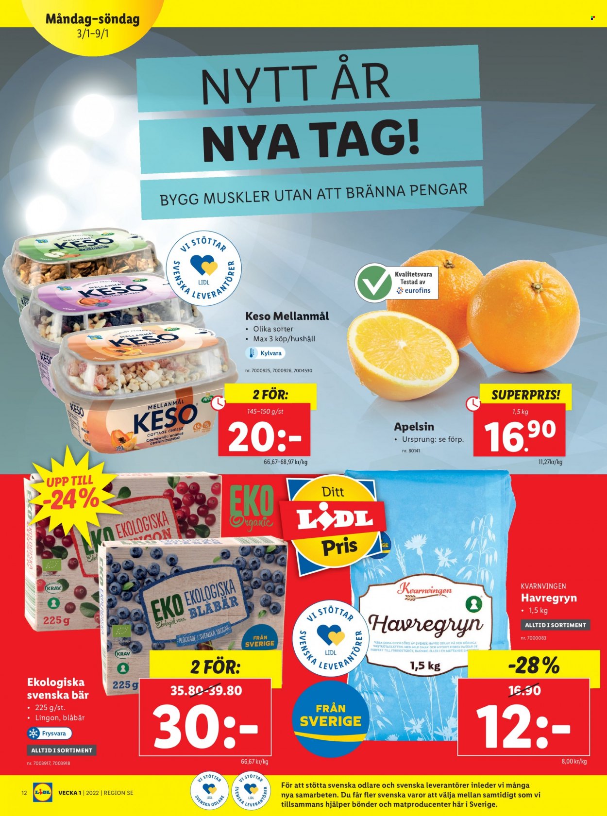 Lidl reklamblad - 3/1 2022 - 9/1 2022. Sida 12