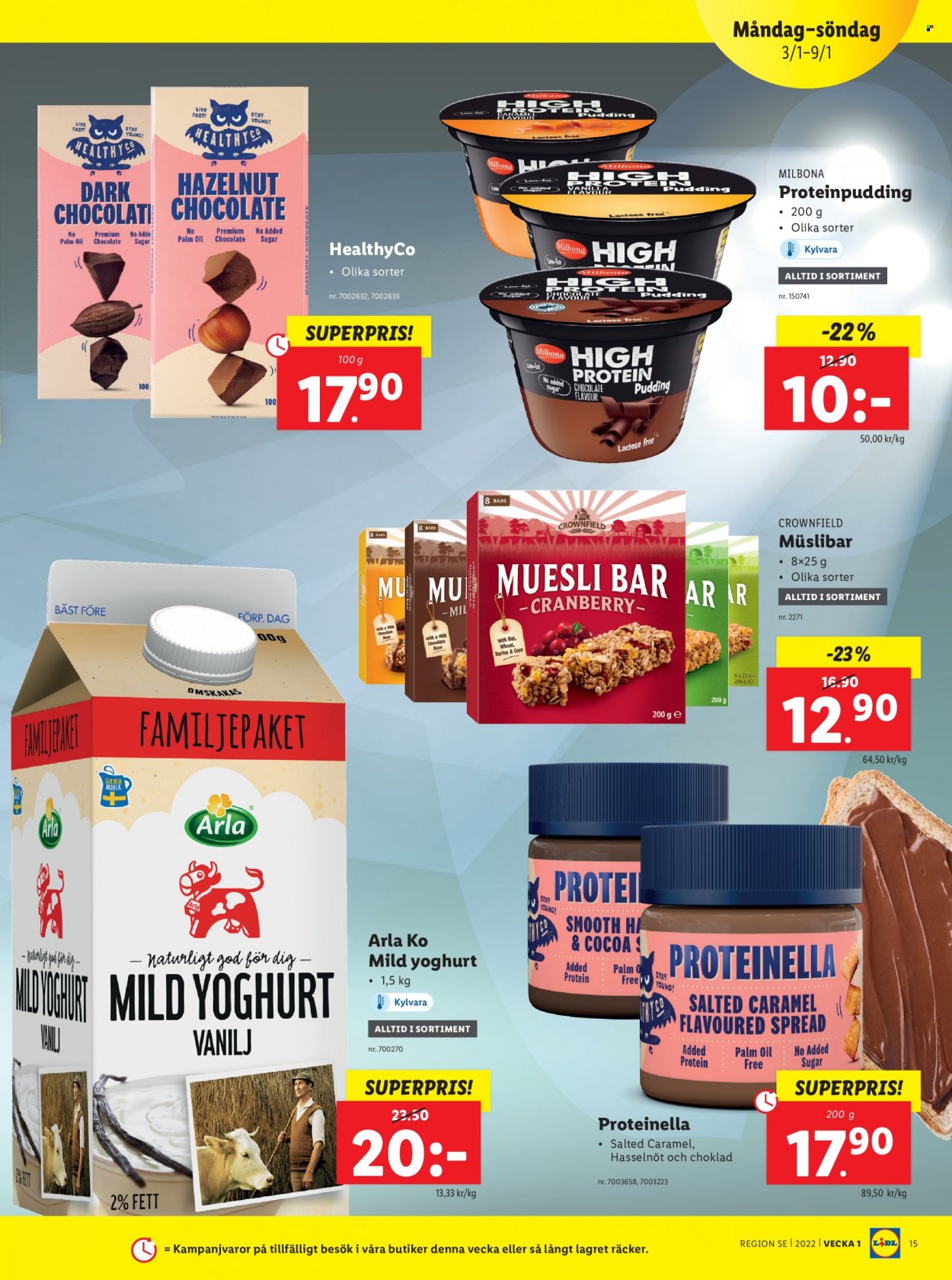 Lidl reklamblad - 3/1 2022 - 9/1 2022. Sida 15