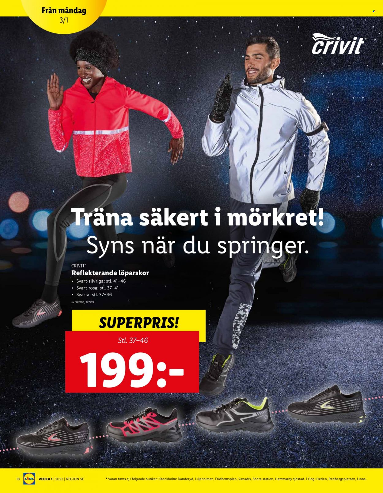 Lidl reklamblad - 3/1 2022 - 9/1 2022. Sida 18