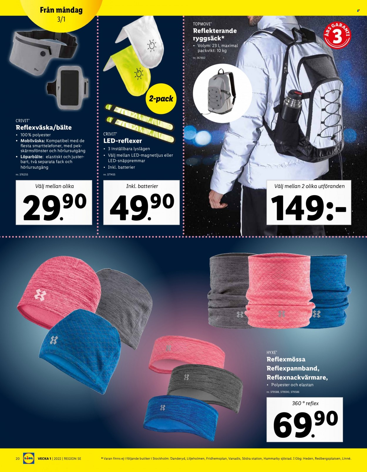 Lidl reklamblad - 3/1 2022 - 9/1 2022. Sida 20