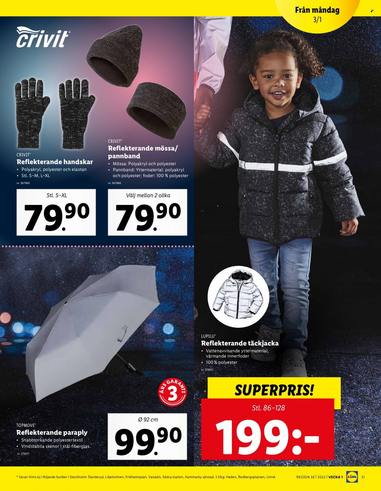 Lidl reklamblad - 3/1 2022 - 9/1 2022. Sida 21
