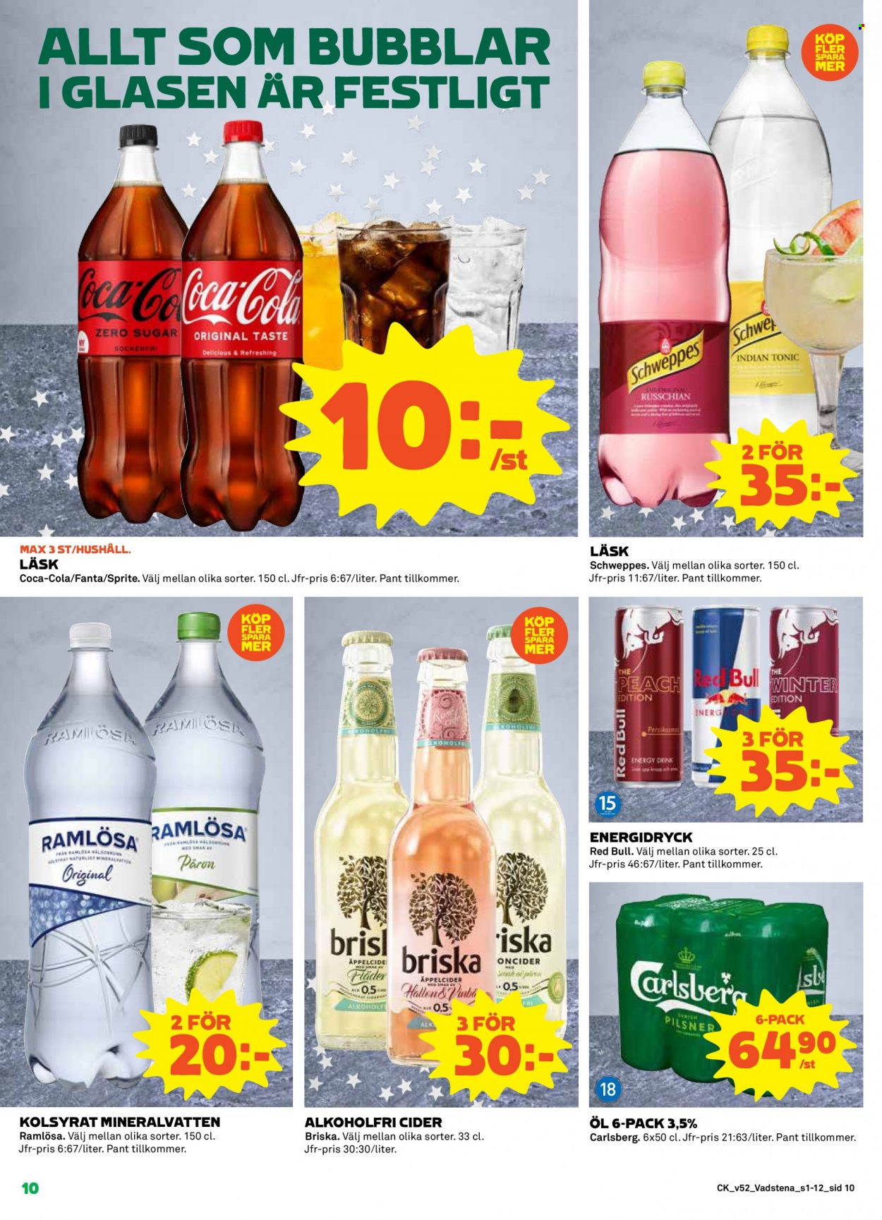 Coop reklamblad - 27/12 2021 - 2/1 2022. Sida 10