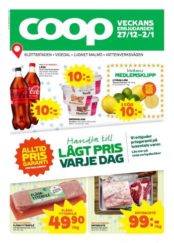 Coop reklamblad - 27/12 2021 - 2/1 2022.