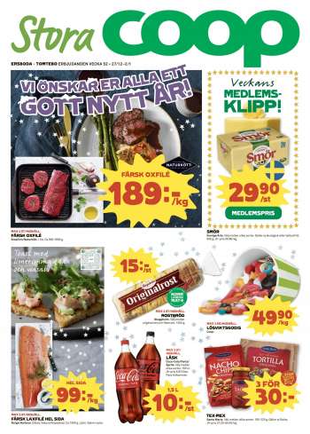 Coop reklamblad - 27/12 2021 - 2/1 2022.
