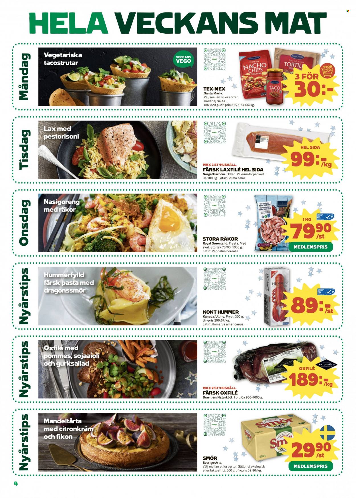 Coop reklamblad - 27/12 2021 - 2/1 2022. Sida 4