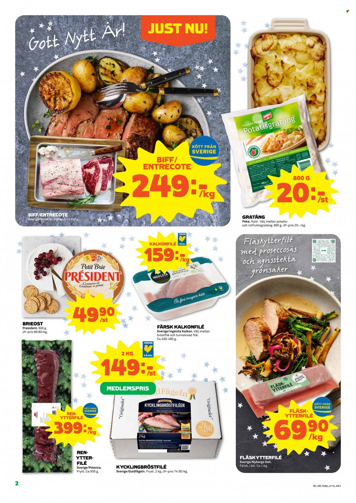 Coop reklamblad - 27/12 2021 - 2/1 2022. Sida 2