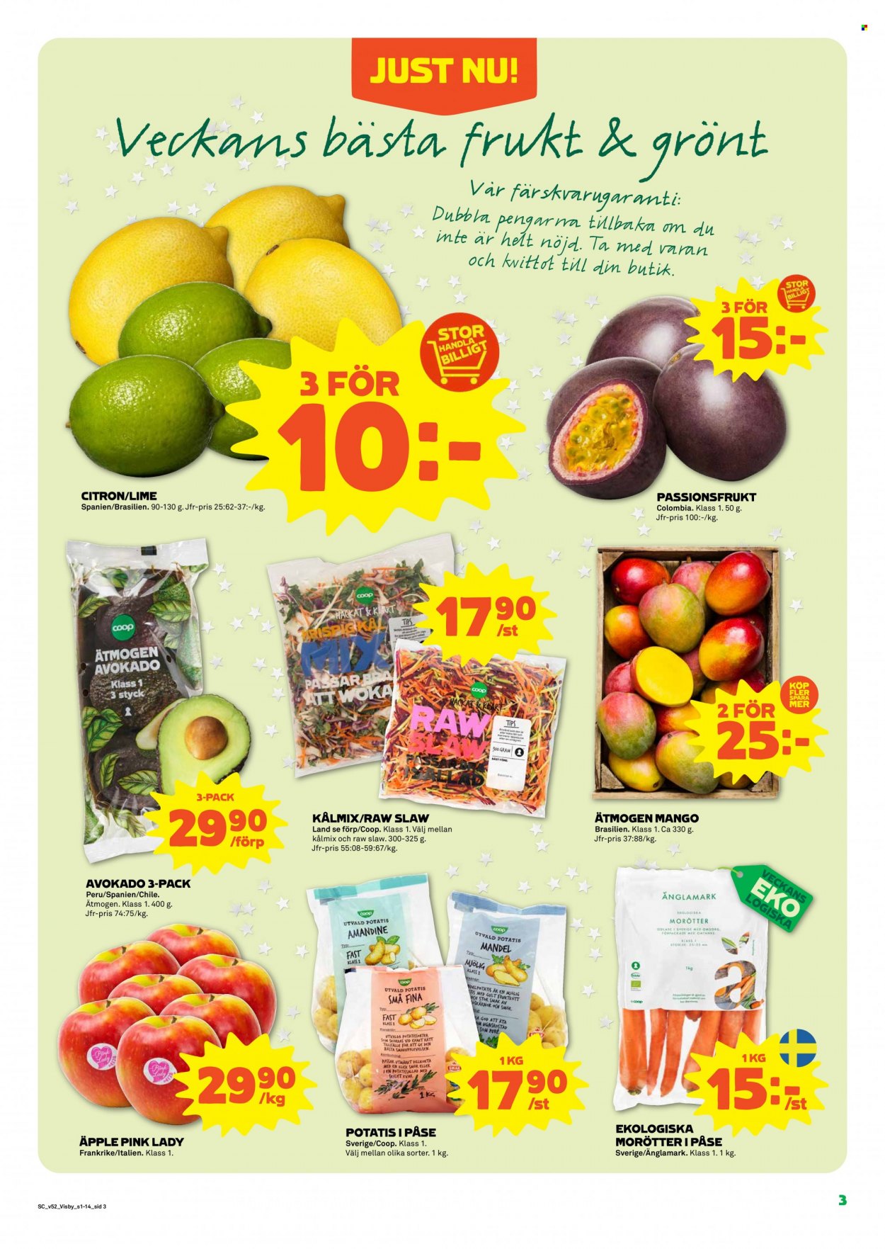 Coop reklamblad - 27/12 2021 - 2/1 2022. Sida 3