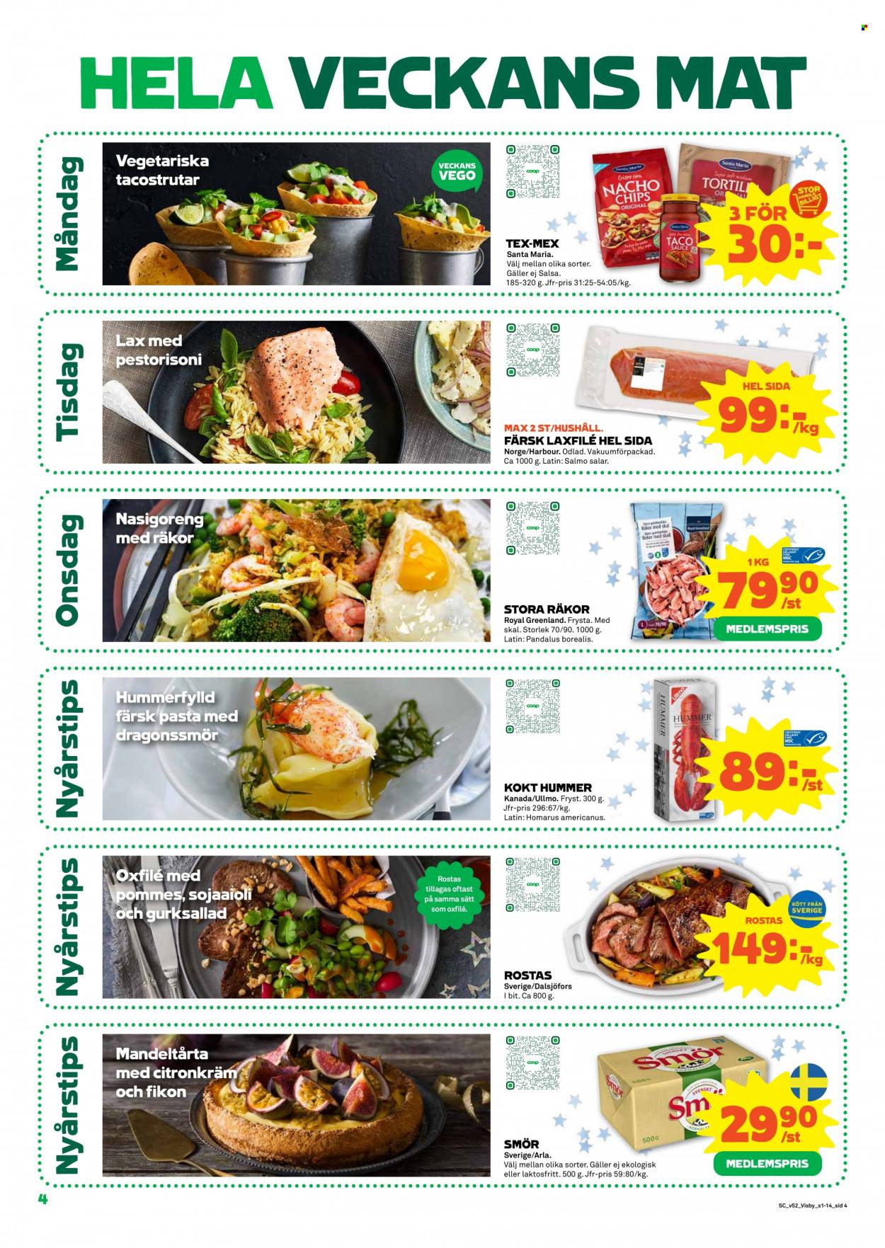 Coop reklamblad - 27/12 2021 - 2/1 2022. Sida 4