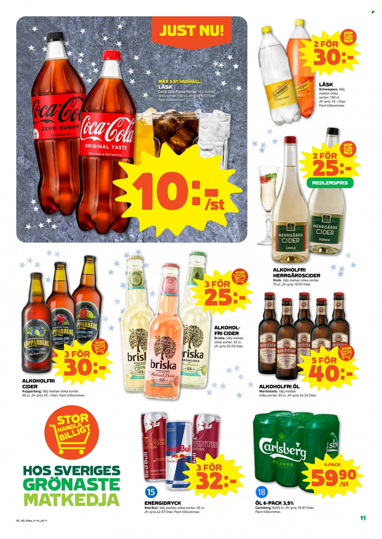 Coop reklamblad - 27/12 2021 - 2/1 2022. Sida 11