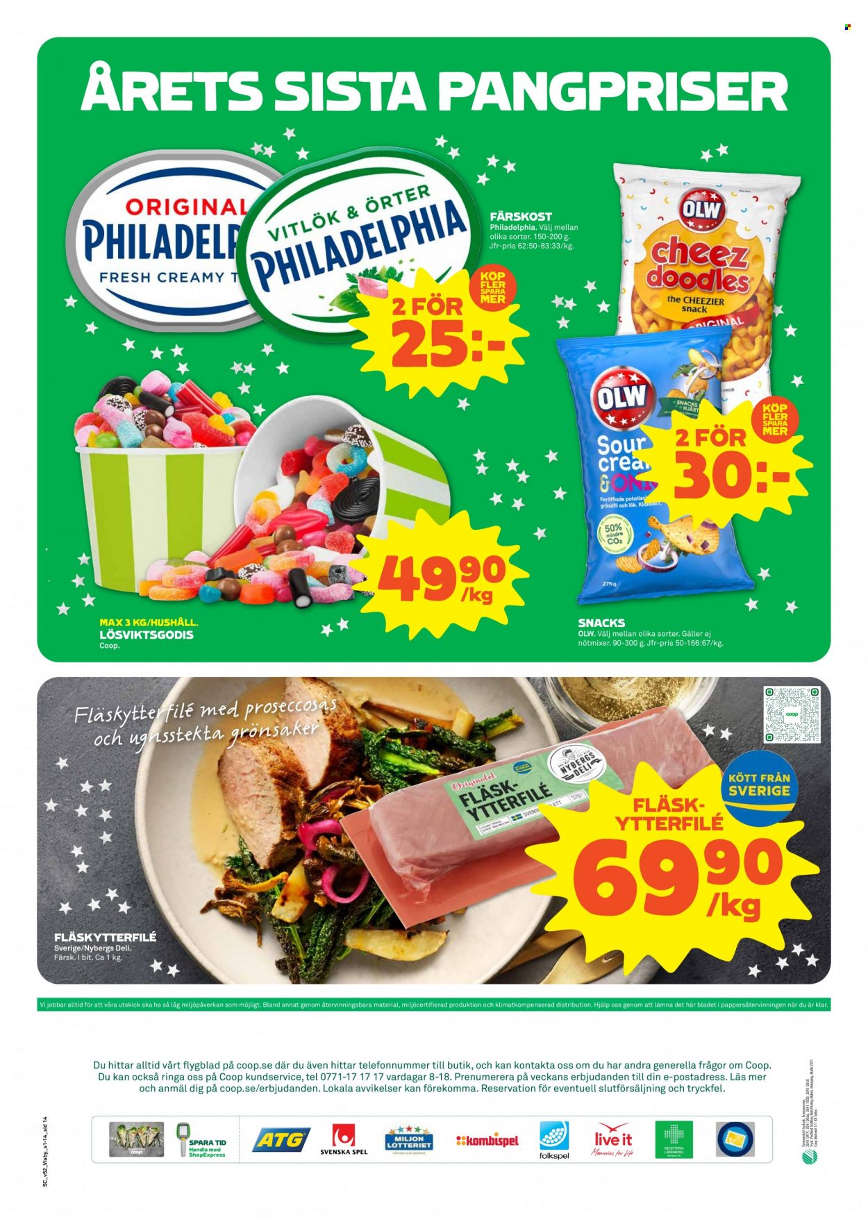 Coop reklamblad - 27/12 2021 - 2/1 2022. Sida 14
