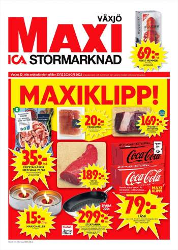 ICA reklamblad - 27/12 2021 - 2/1 2022.