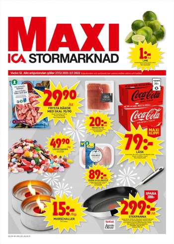 ICA reklamblad - 27/12 2021 - 2/1 2022.