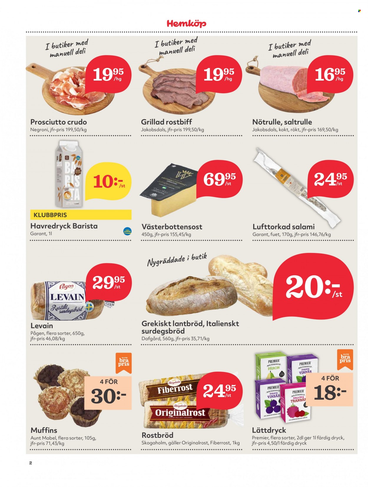 Hemköp reklamblad - 27/12 2021 - 2/1 2022. Sida 2