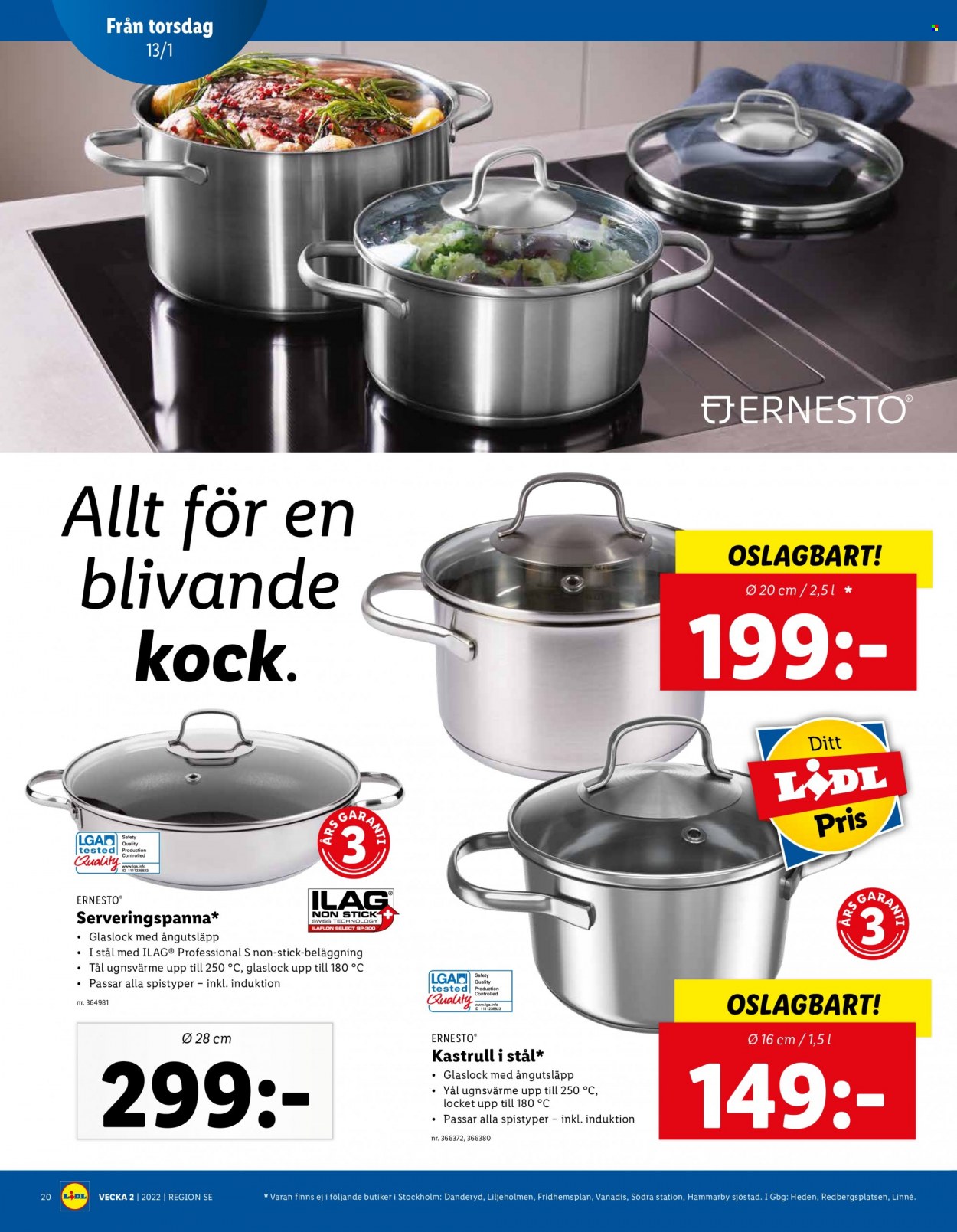 Lidl reklamblad - 10/1 2022 - 16/1 2022. Sida 20