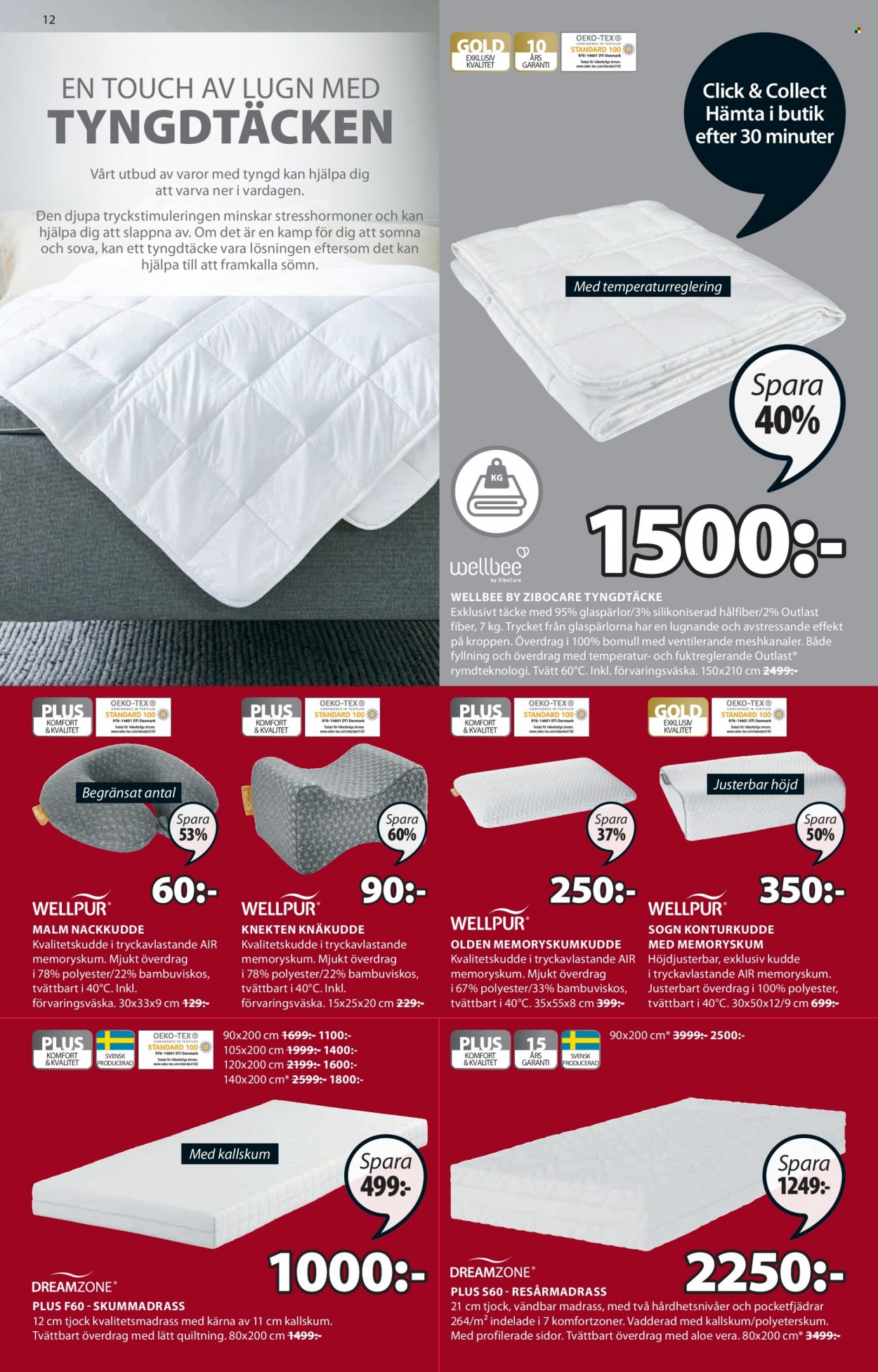 JYSK reklamblad - 3/1 2022 - 16/1 2022. Sida 12