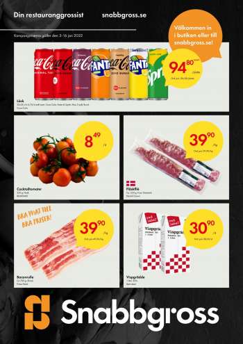 Axfood Snabbgross reklamblad - 3/1 2022 - 16/1 2022.