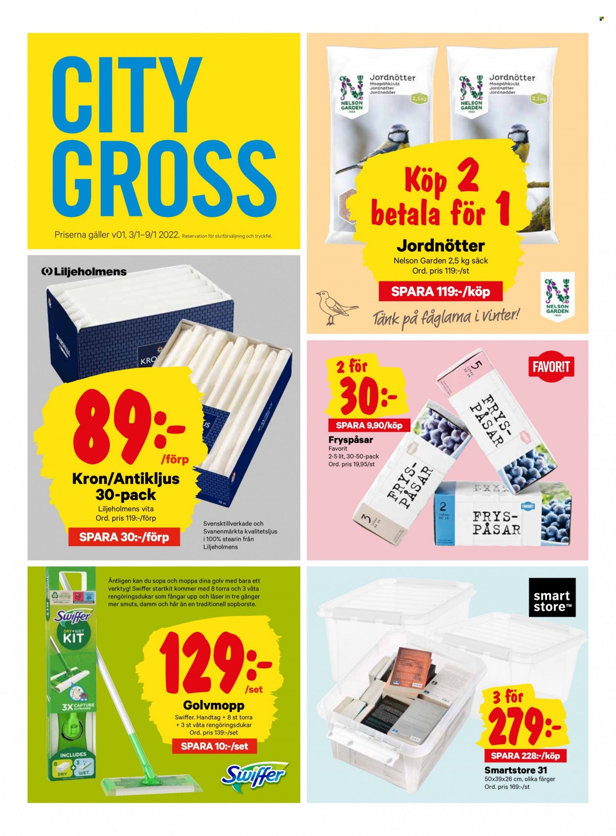 City Gross reklamblad - 3/1 2022 - 9/1 2022. Sida 17