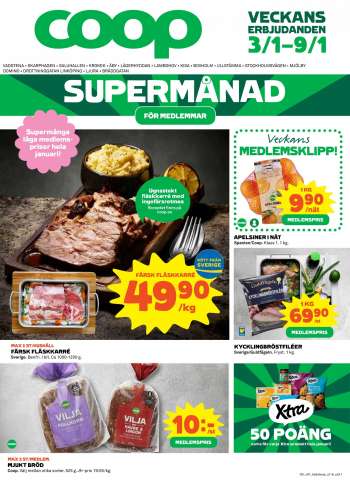 Coop reklamblad - 3/1 2022 - 9/1 2022.