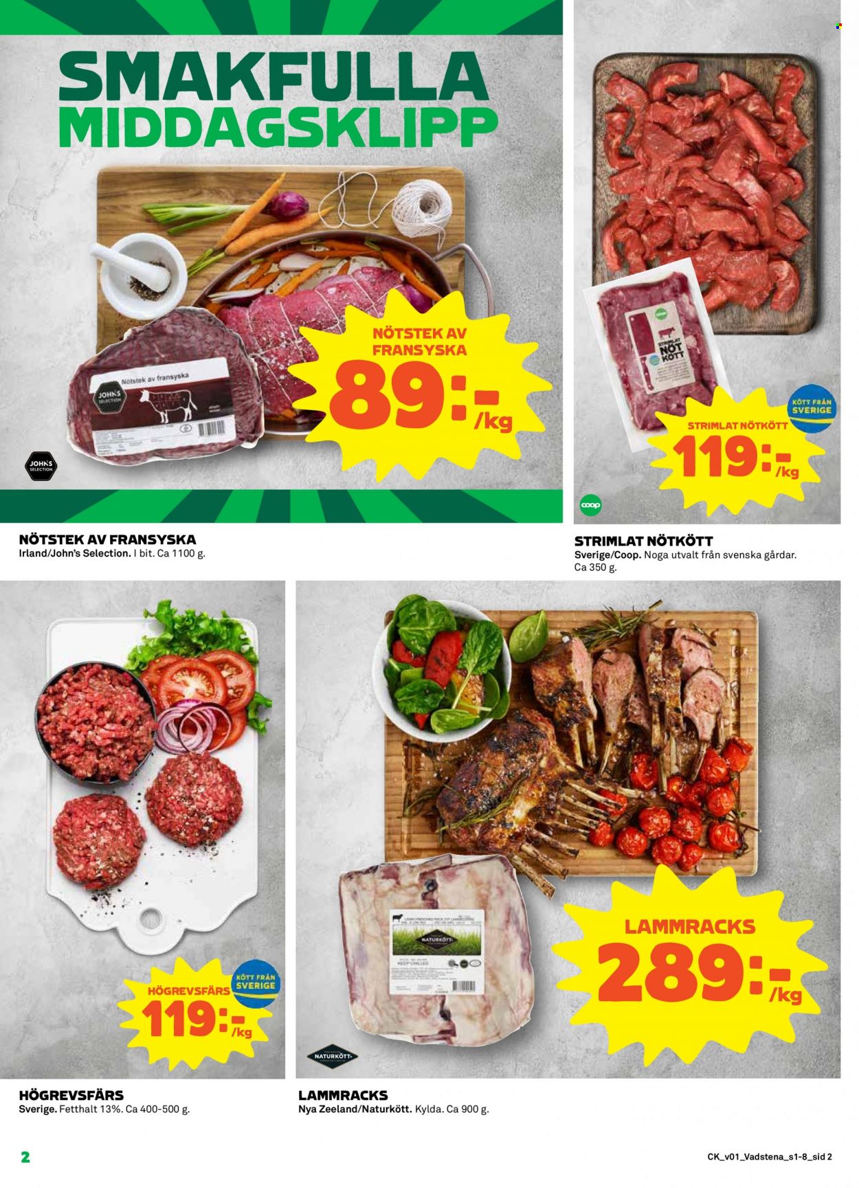 Coop reklamblad - 3/1 2022 - 9/1 2022. Sida 2