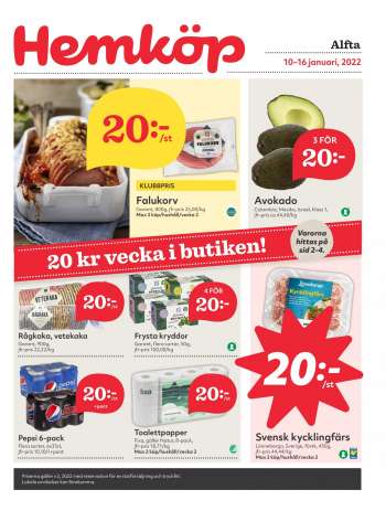 Hemköp reklamblad - 10/1 2022 - 16/1 2022.