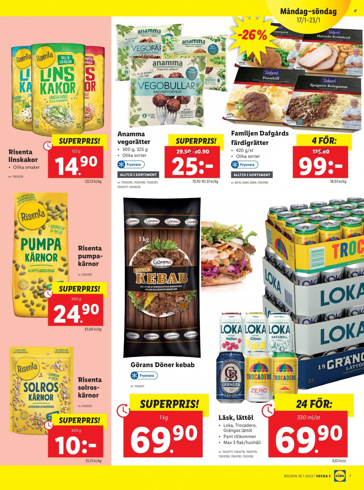 Lidl reklamblad - 17/1 2022 - 23/1 2022. Sida 7