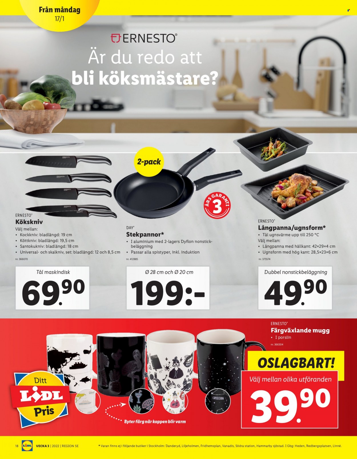 Lidl reklamblad - 17/1 2022 - 23/1 2022. Sida 18