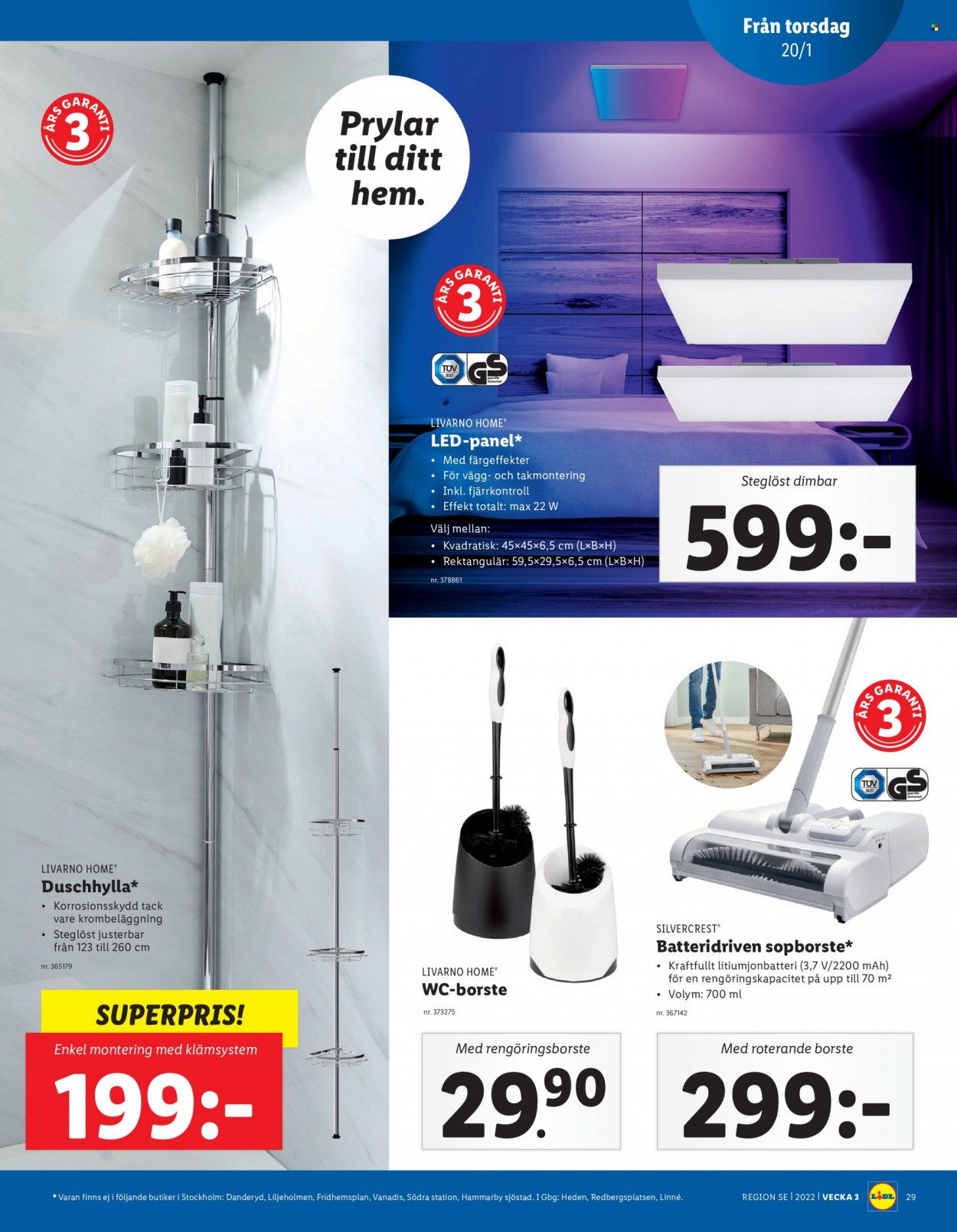 Lidl reklamblad - 17/1 2022 - 23/1 2022. Sida 29