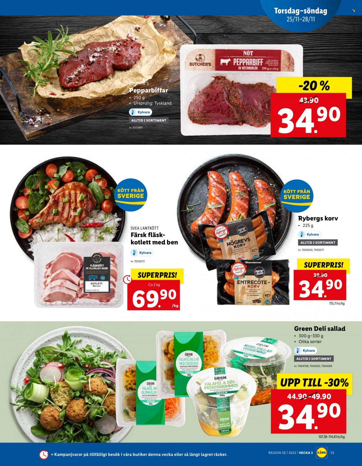 Lidl reklamblad - 17/1 2022 - 23/1 2022. Sida 33