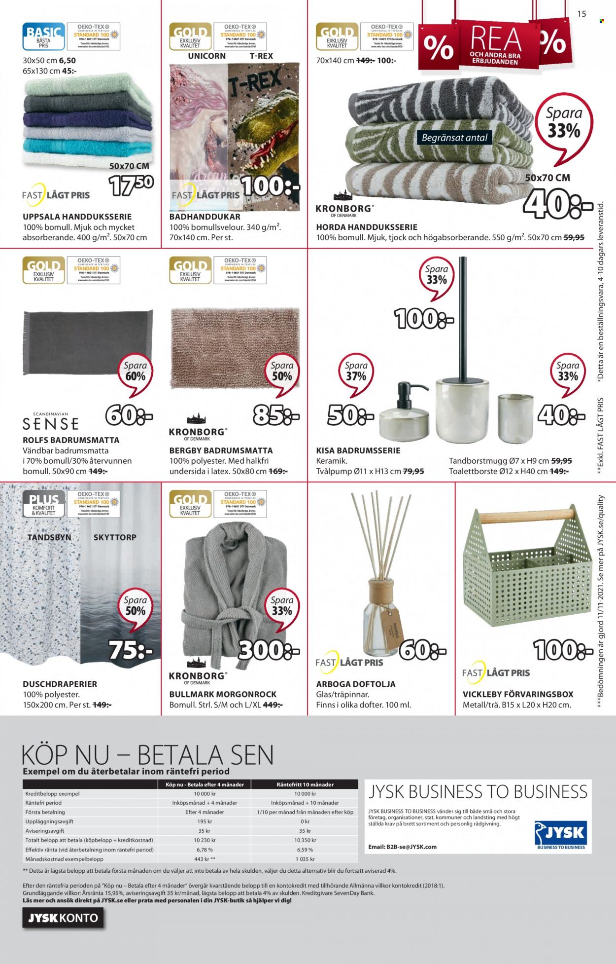 JYSK reklamblad - 10/1 2022 - 16/1 2022. Sida 15