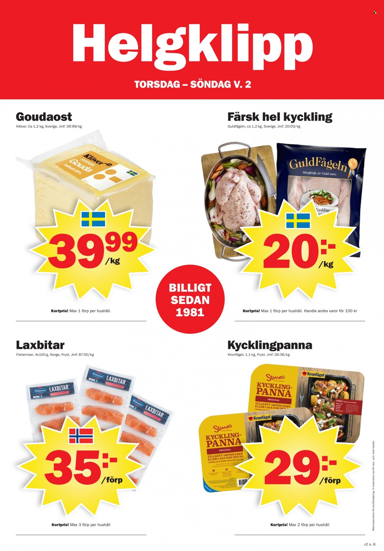 Pekås reklamblad - 10/1 2022 - 16/1 2022. Sida 8