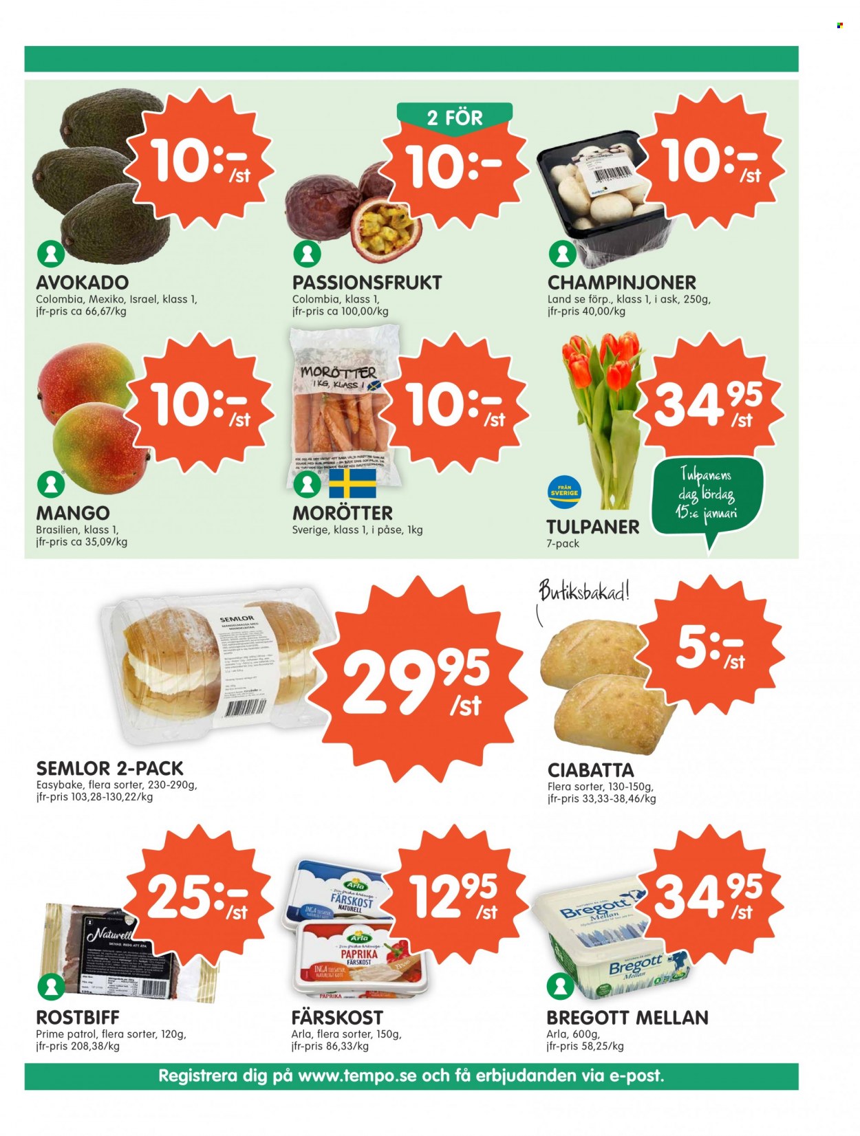 Tempo reklamblad - 10/1 2022 - 16/1 2022. Sida 3