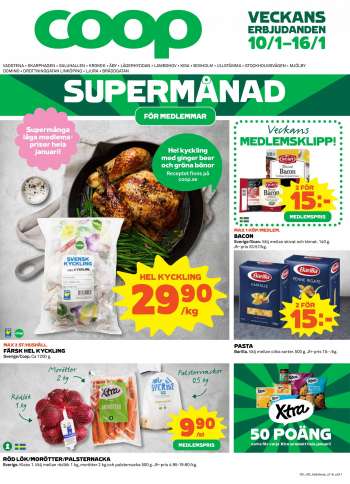 Coop reklamblad - 10/1 2022 - 16/1 2022.
