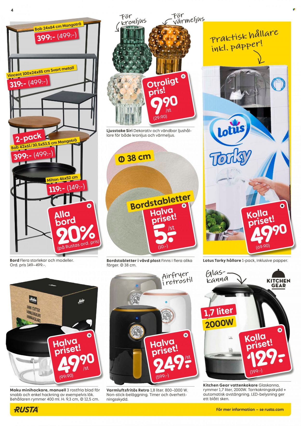Rusta reklamblad - 12/1 2022 - 18/1 2022. Sida 4